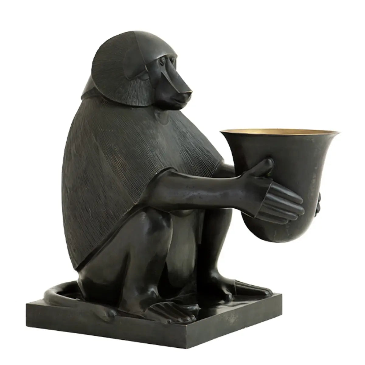 EICHHOLTZ SKULPTUR ART DECO MONKEY 106931