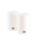 EICHHOLTZ TEELICHTHALTER KERZENFORM Ø 10 X H. 15 CM 2ER SET 106946