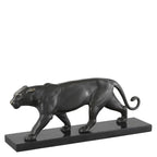 EICHHOLTZ SKULPTUR PANTHER AUF MARMORSOCKEL 109572