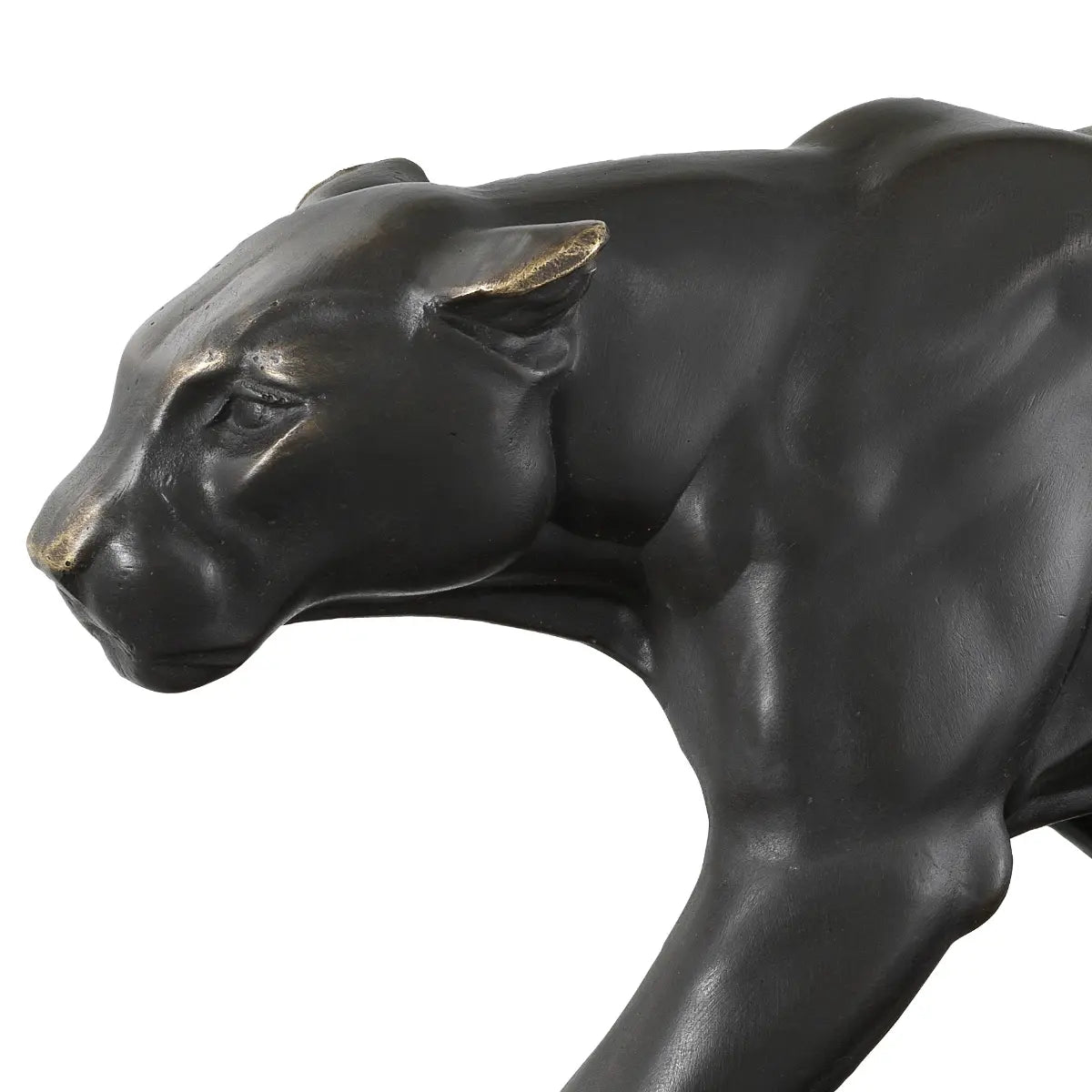 EICHHOLTZ SKULPTUR PANTHER AUF MARMORSOCKEL 109572