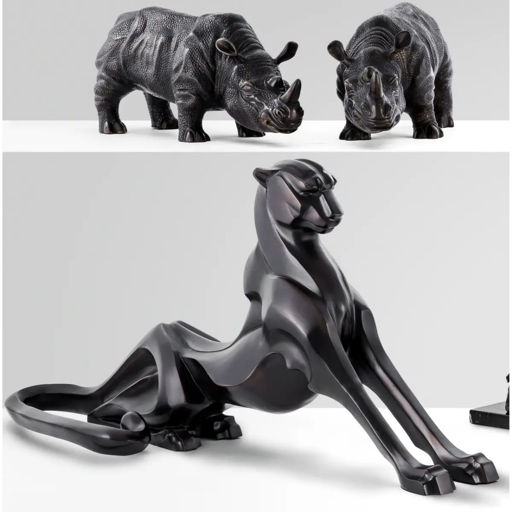 EICHHOLTZ SKULPTUR GEPARD 109806