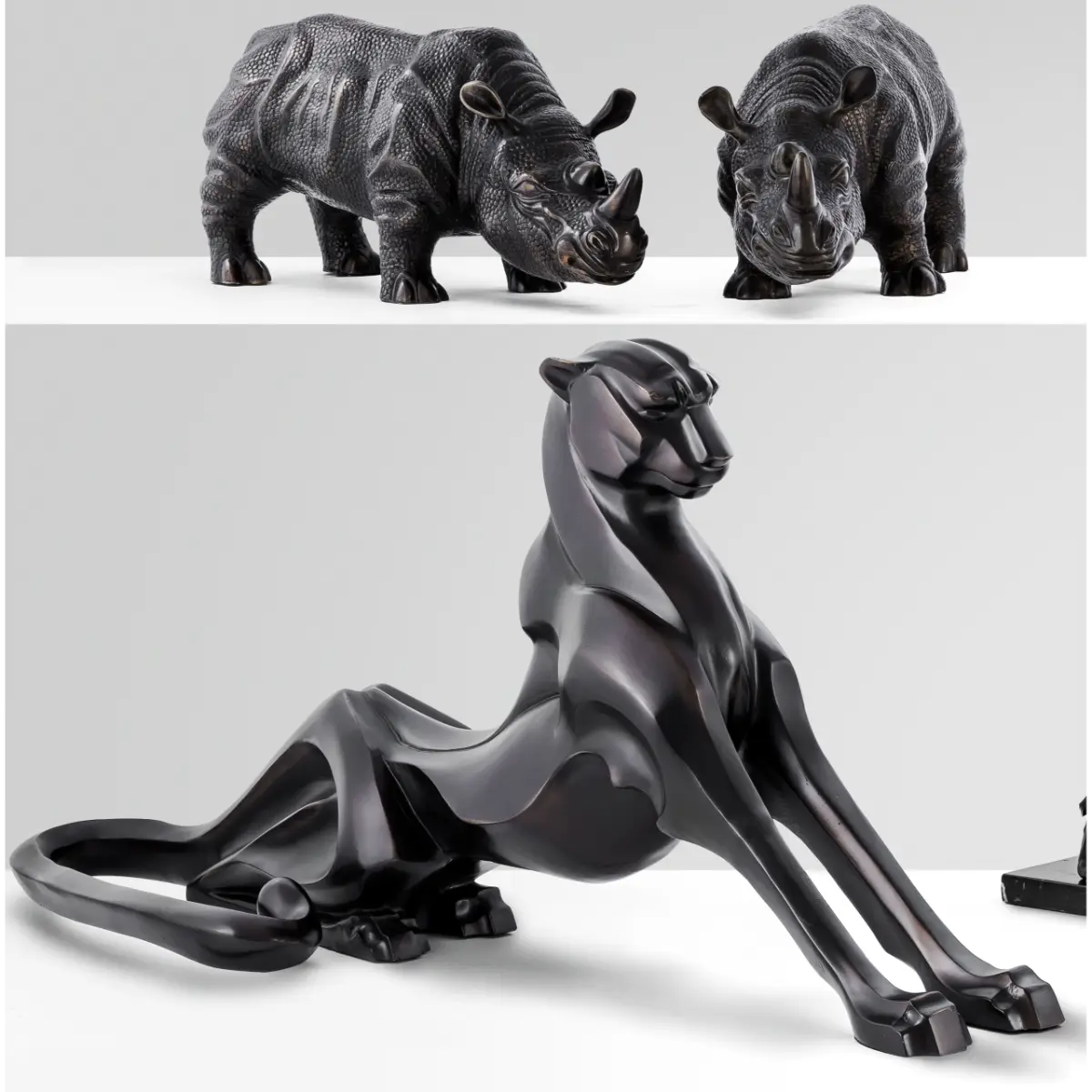 EICHHOLTZ SKULPTUR GEPARD 109806