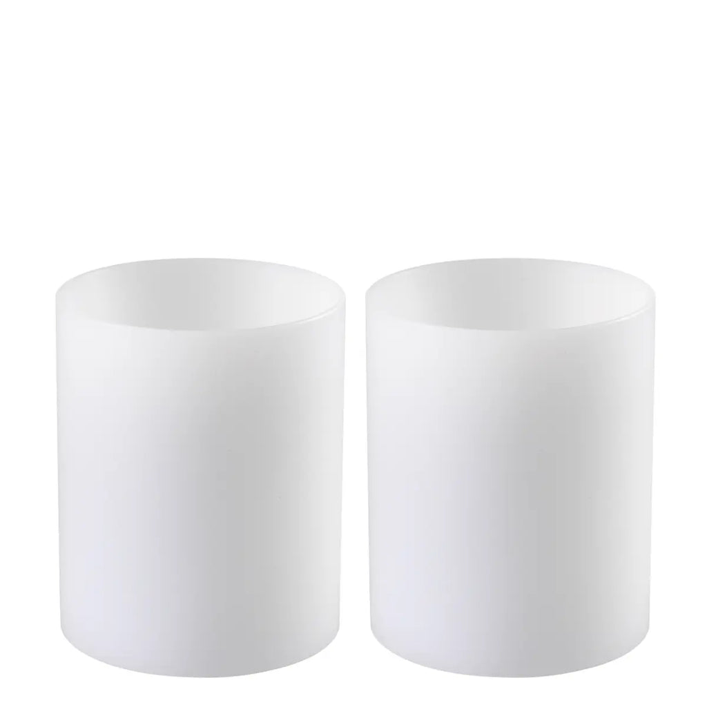 EICHHOLTZ TEELICHTHALTER KERZENFORM DEEP Ø 10 × H. 12 CM 2er-Set 110883