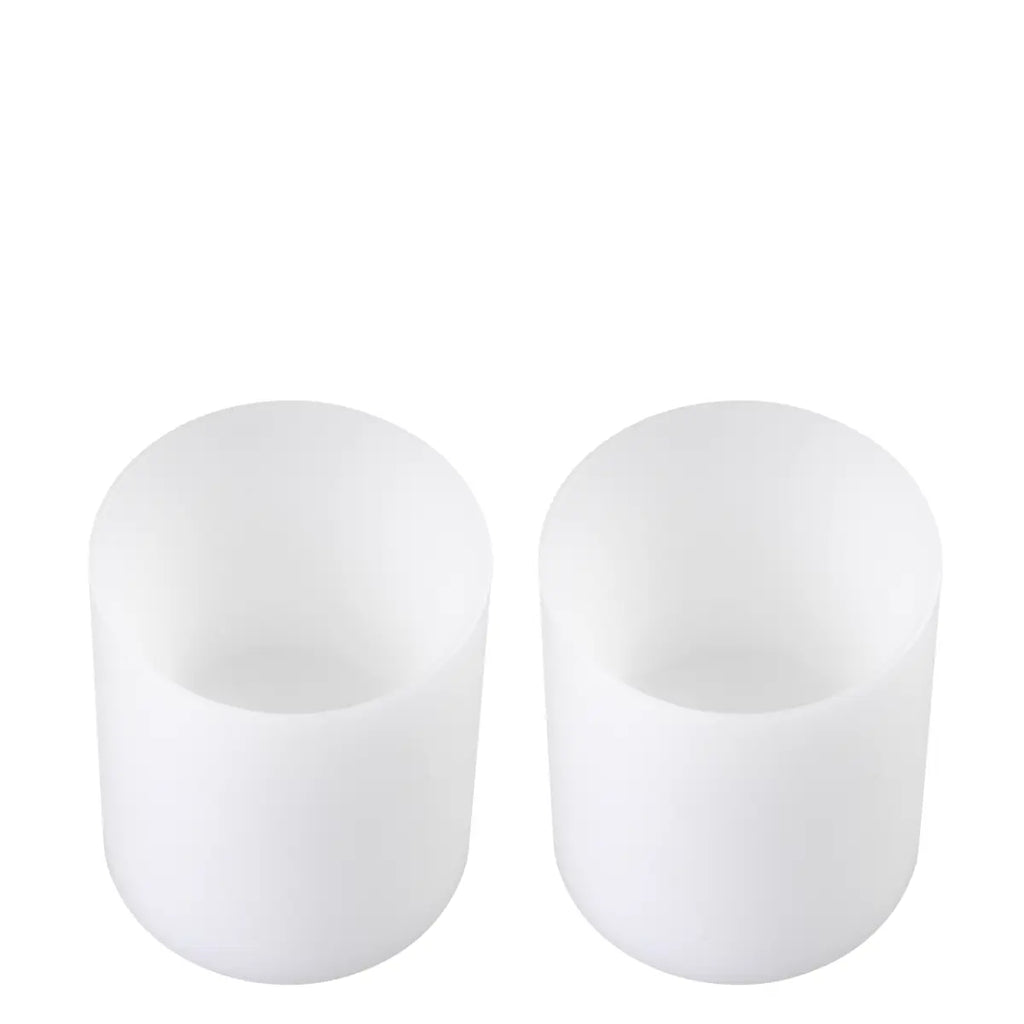 EICHHOLTZ TEELICHTHALTER KERZENFORM DEEP Ø 10 × H. 12 CM 2er-Set 110883