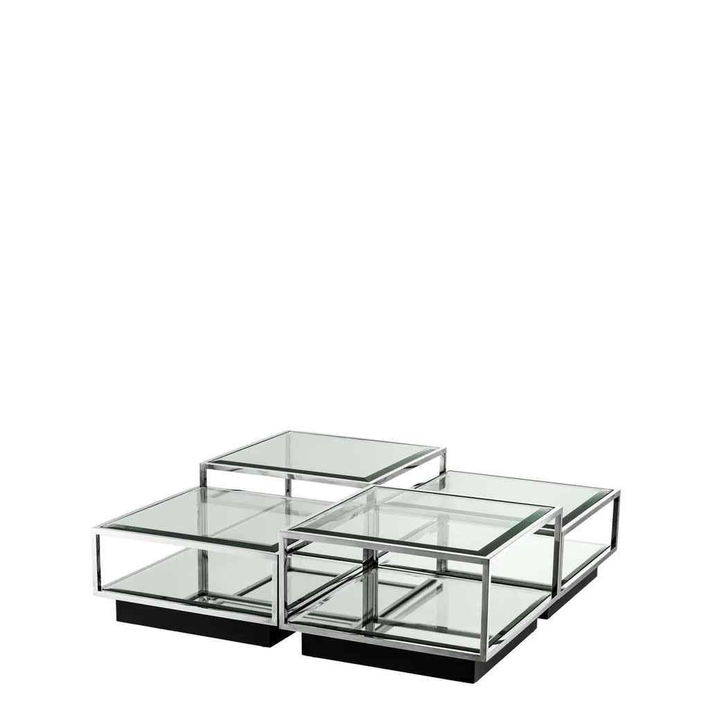 EICHHOLTZ COUCHTISCH TORTONA 4ER SET 111074