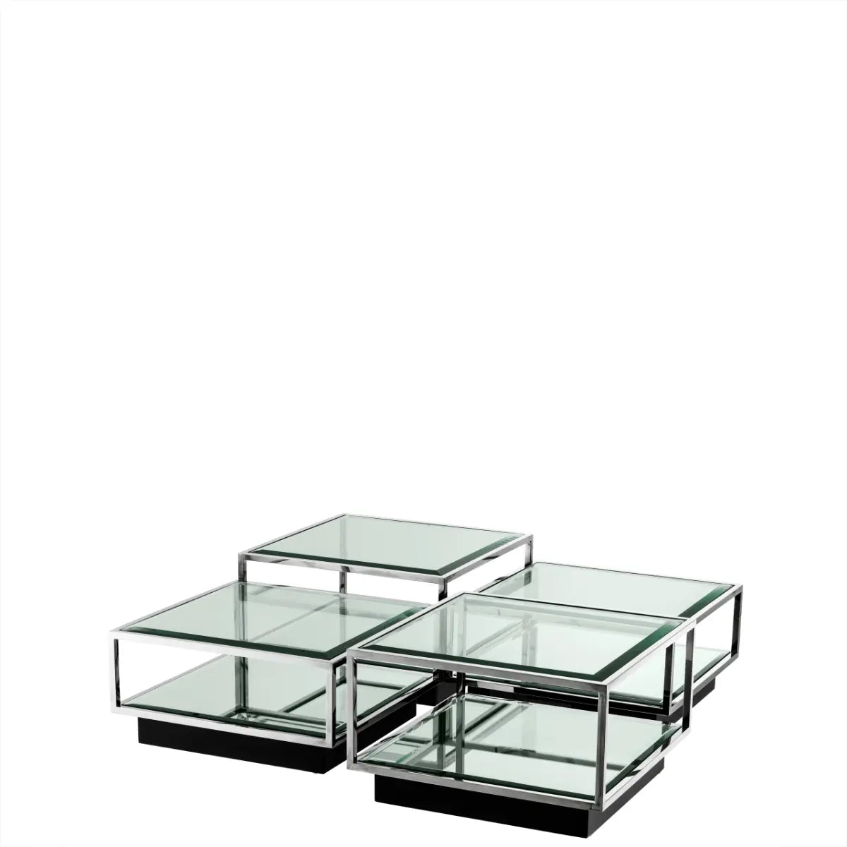 EICHHOLTZ COUCHTISCH TORTONA 4ER SET 111074