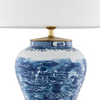 EICHHOLTZ TISCHLEUCHTE CHINESE BLUE 112085