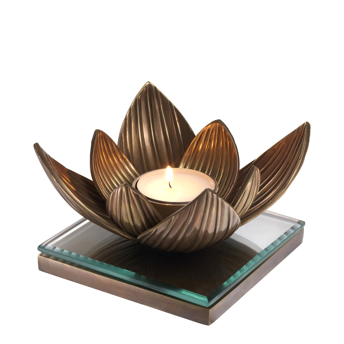 EICHHOLTZ TEELICHTHALTER LOTUS 112660 AUSSTELLUNGSSTÜCK
