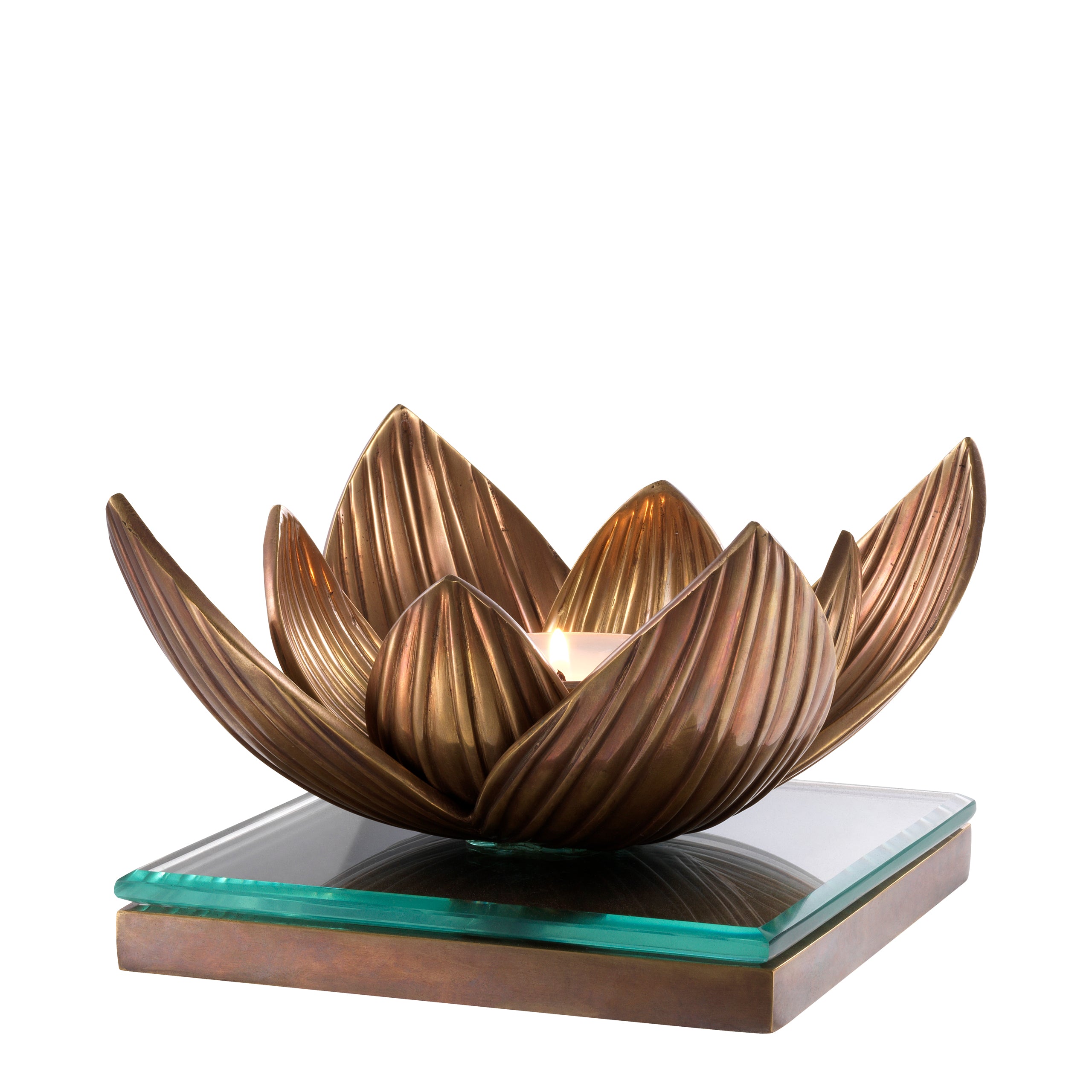 EICHHOLTZ TEELICHTHALTER LOTUS 112660 AUSSTELLUNGSSTÜCK