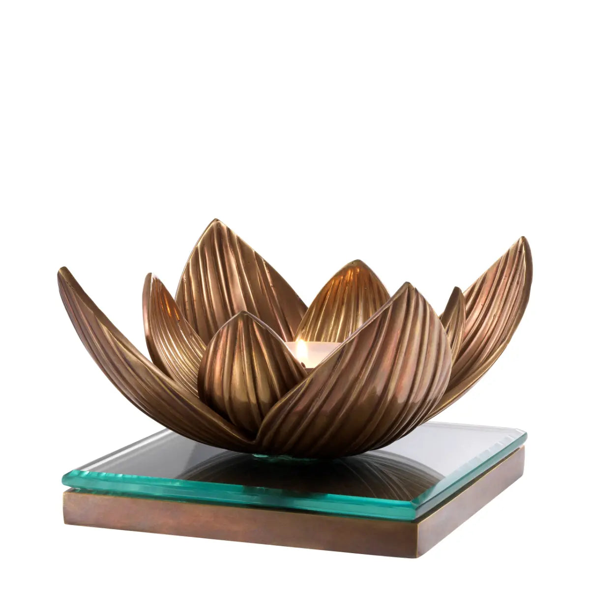 EICHHOLTZ TEELICHTHALTER LOTUS 112660