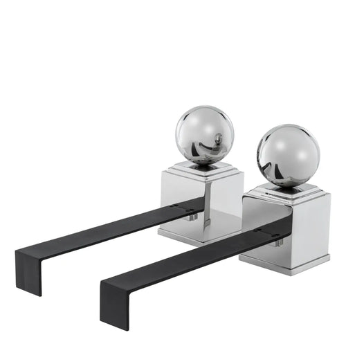 EICHHOLTZ KAMINBÖCKE VIVIERS 2ER SET 114559