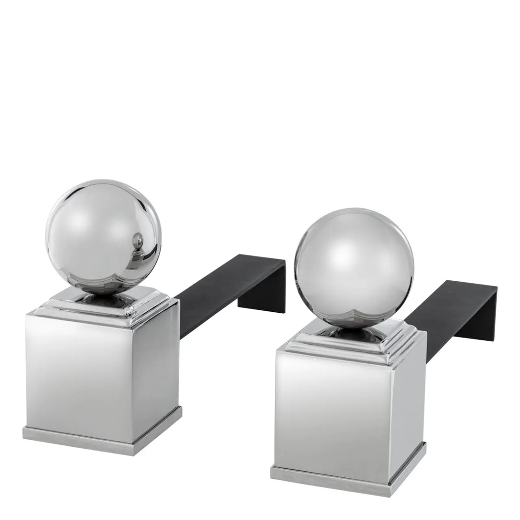 EICHHOLTZ KAMINBÖCKE VIVIERS 2er-Set 114559