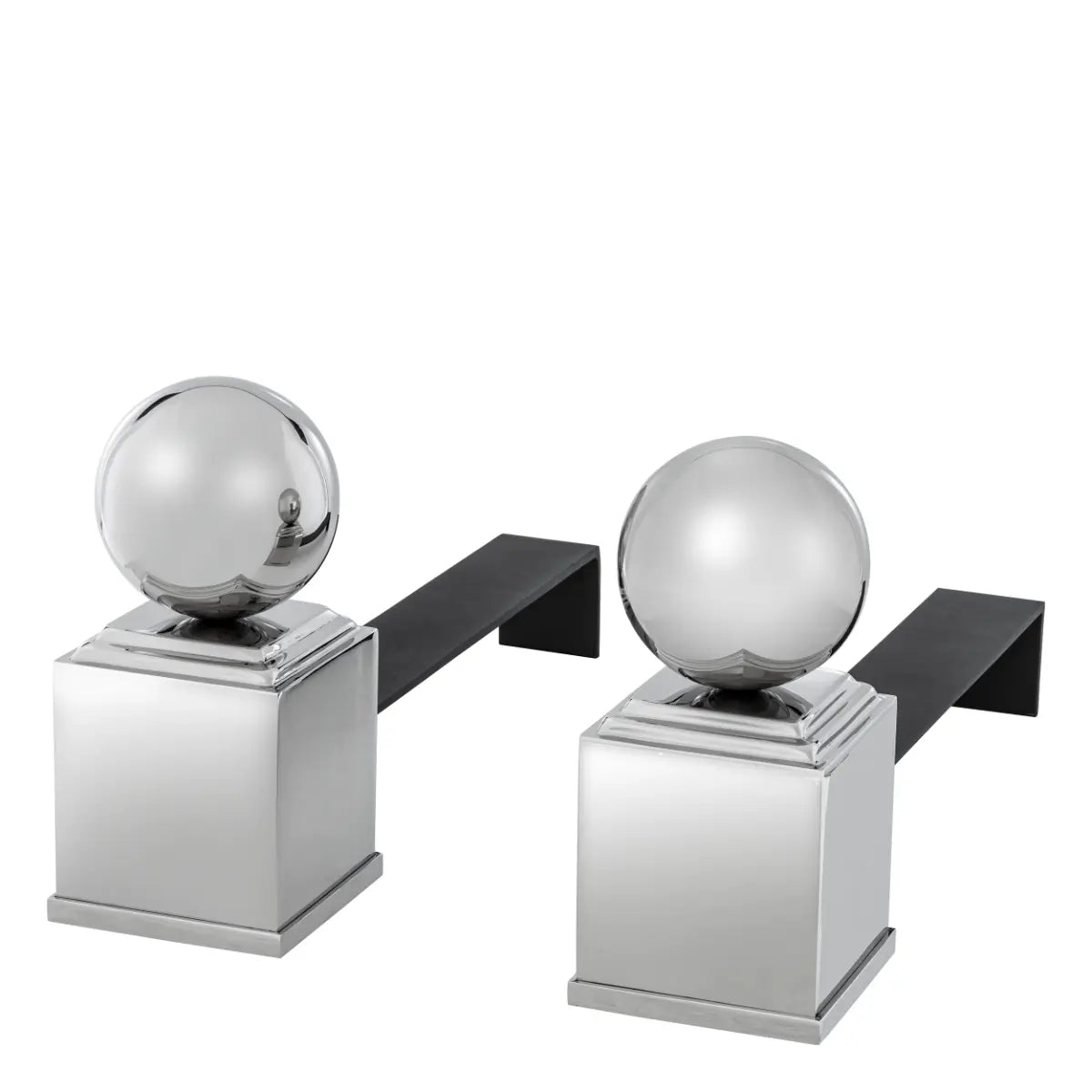 EICHHOLTZ KAMINBÖCKE VIVIERS 2ER SET 114559