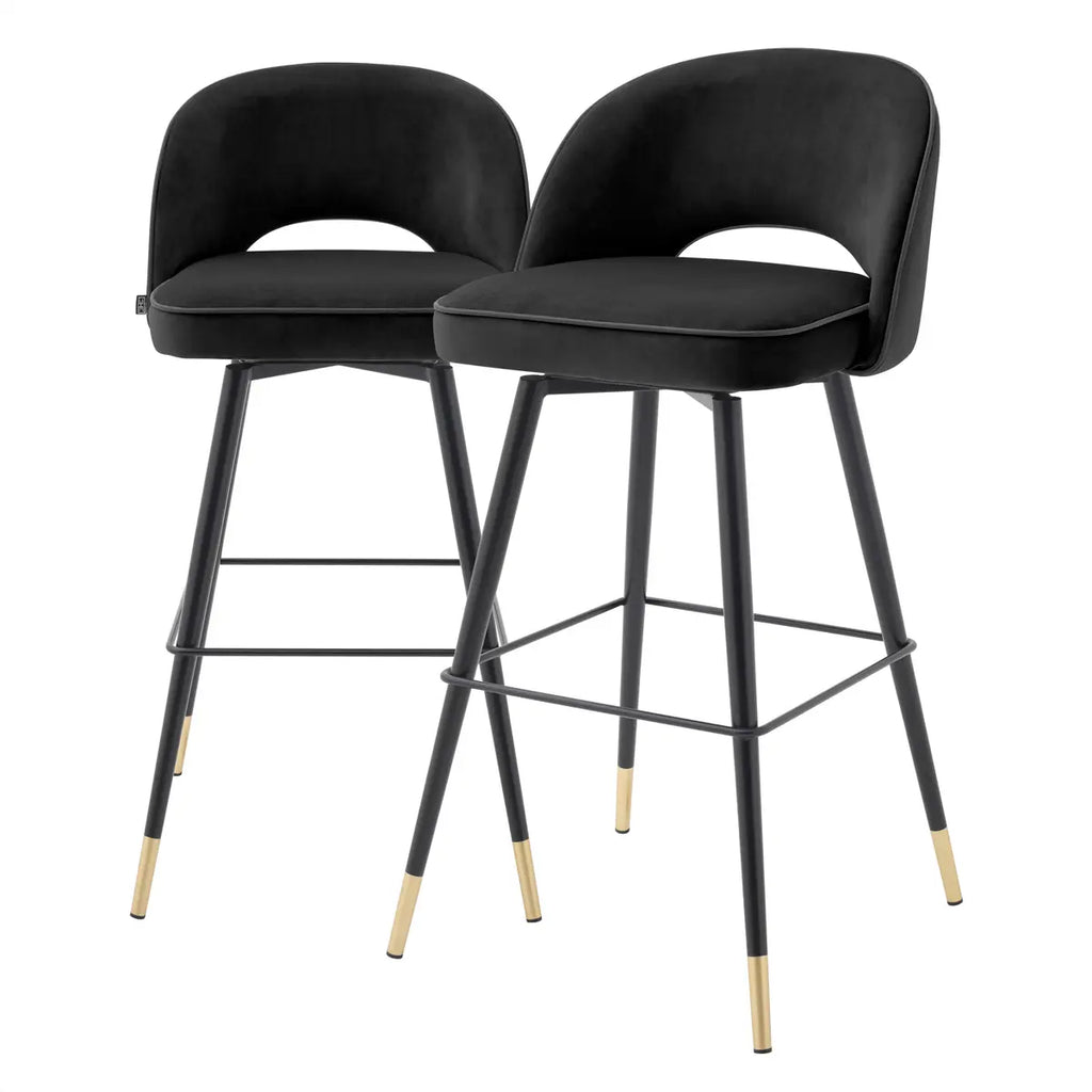 EICHHOLTZ BARHOCKER CLIFF 2ER SET 114574