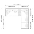 EICHHOLTZ SOFA ENDLESS 114824