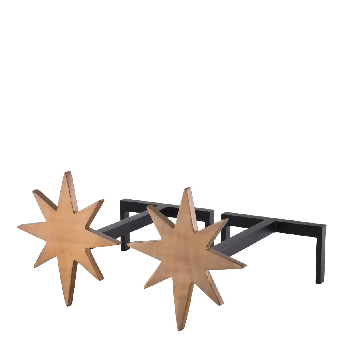 EICHHOLTZ KAMINBÖCKE STAR 2ER SET 114968