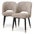 EICHHOLTZ ESSZIMMERSTUHL CLIFF 2ER SET 115282