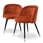 EICHHOLTZ ESSZIMMERSTUHL CHLOÉ 2er-Set 115964