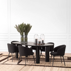 EICHHOLTZ ESSZIMMERSTUHL LLOYD MIT ARMLEHNE 2er-Set 115989