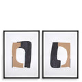 EICHHOLTZ KUNSTDRUCKE CARDBOARD CUTOUTS 2ER SET 116660
