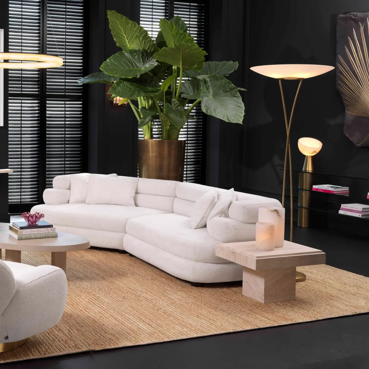 EICHHOLTZ SOFA MALAGA L 116722