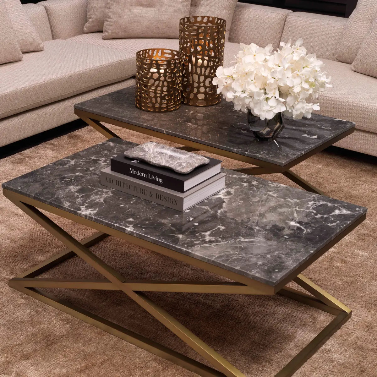 EICHHOLTZ COUCHTISCH CRISS CROSS 116728