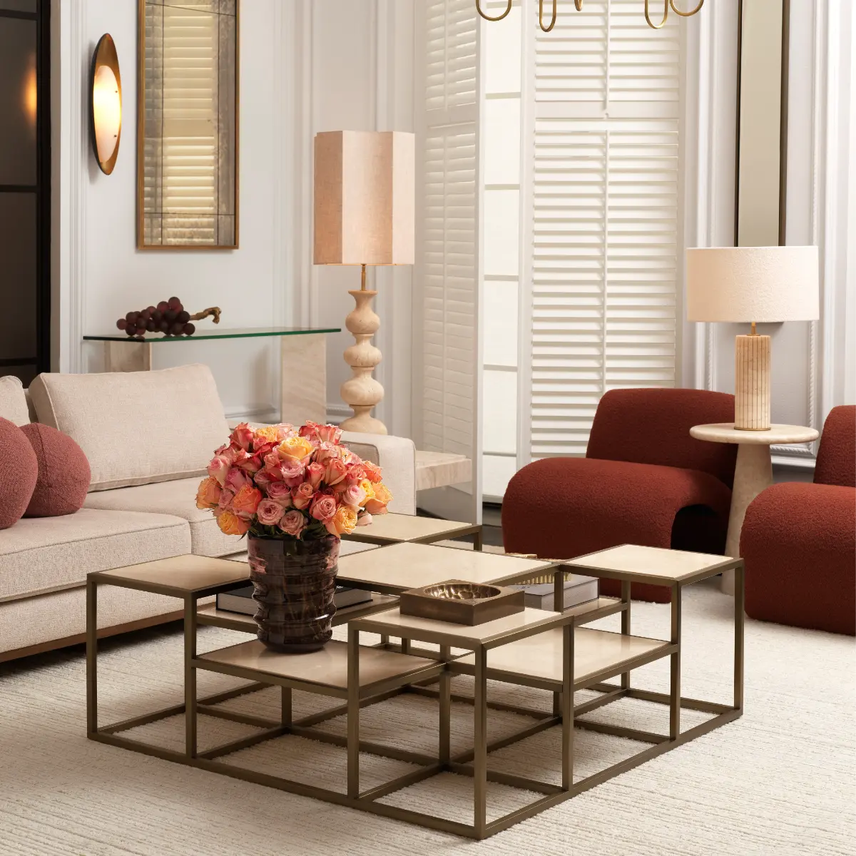 EICHHOLTZ SOFA AURORA L 116736