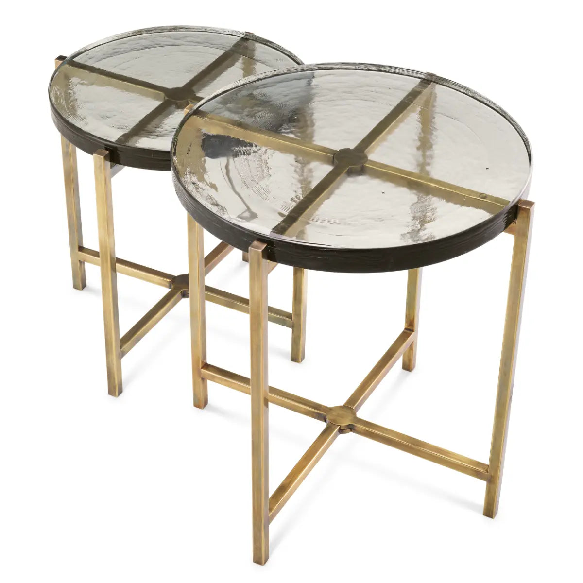 EICHHOLTZ BEISTELLTISCH HAYMANN 2ER SET 116967
