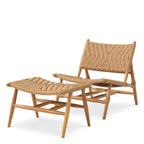 EICHHOLTZ OUTDOOR-SESSEL AND HOCKER LAROC 117381