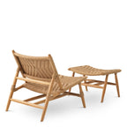 EICHHOLTZ OUTDOOR-SESSEL AND HOCKER LAROC 117381
