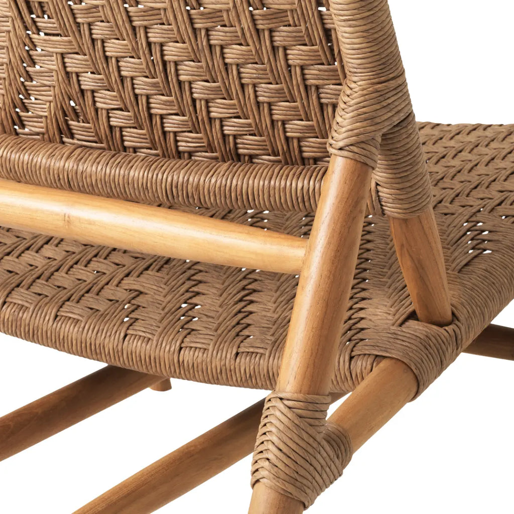 EICHHOLTZ OUTDOOR SESSEL AND HOCKER LAROC 117381