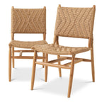 EICHHOLTZ OUTDOOR-STUHL LAROC 2er-Set 117385