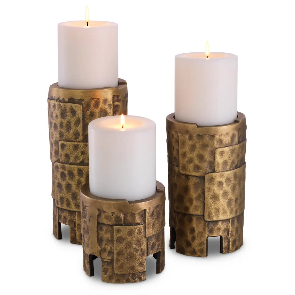 EICHHOLTZ KERZENHALTER LAURENTIOS 3ER SET 117515
