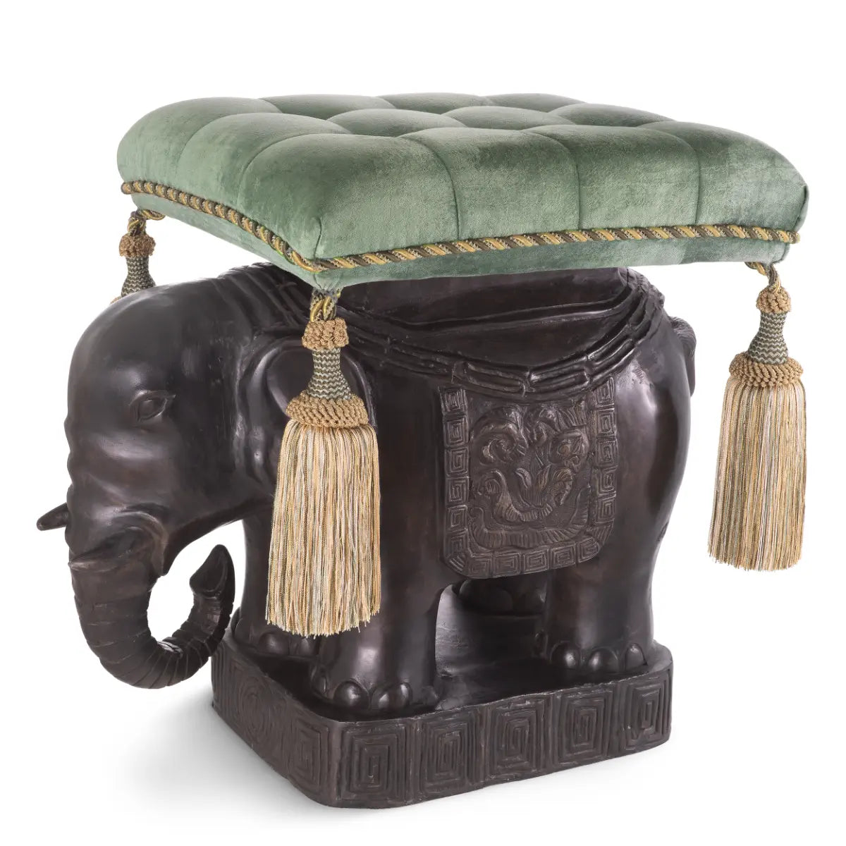 EICHHOLTZ HOCKER ELEPHANT 117870