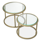 EICHHOLTZ BEISTELLTISCH ADDISON 2er-Set 118298
