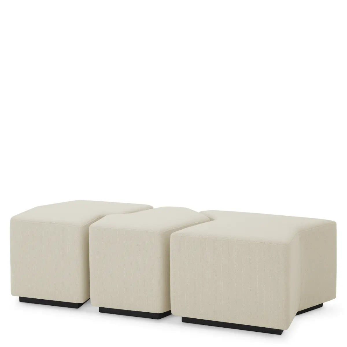 EICHHOLTZ HOCKER FILBERT 3ER SET 118332