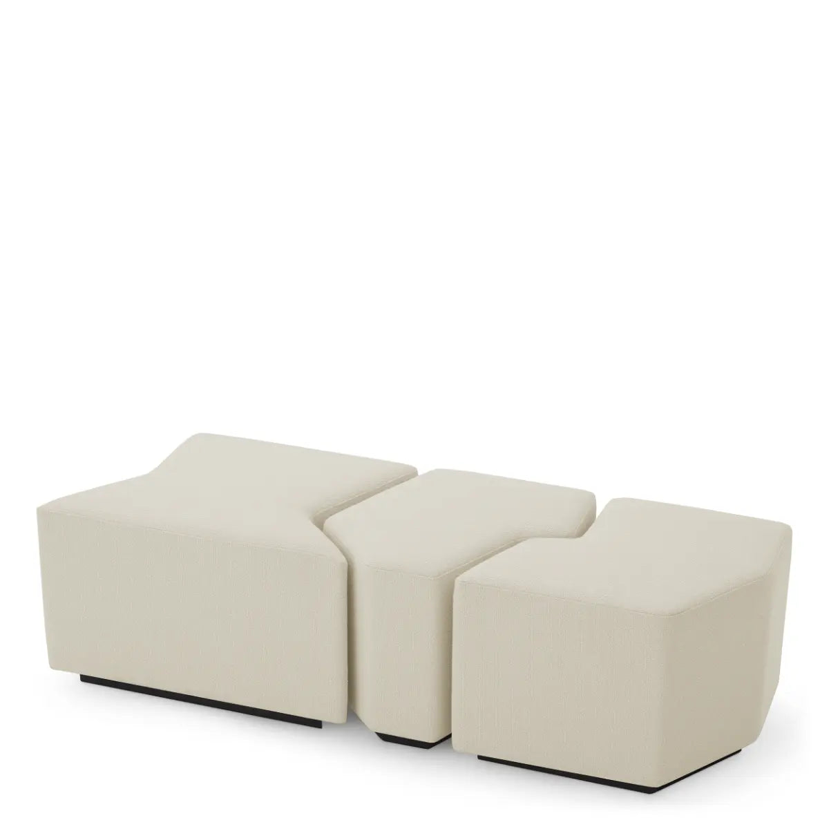 EICHHOLTZ HOCKER FILBERT 3ER SET 118332