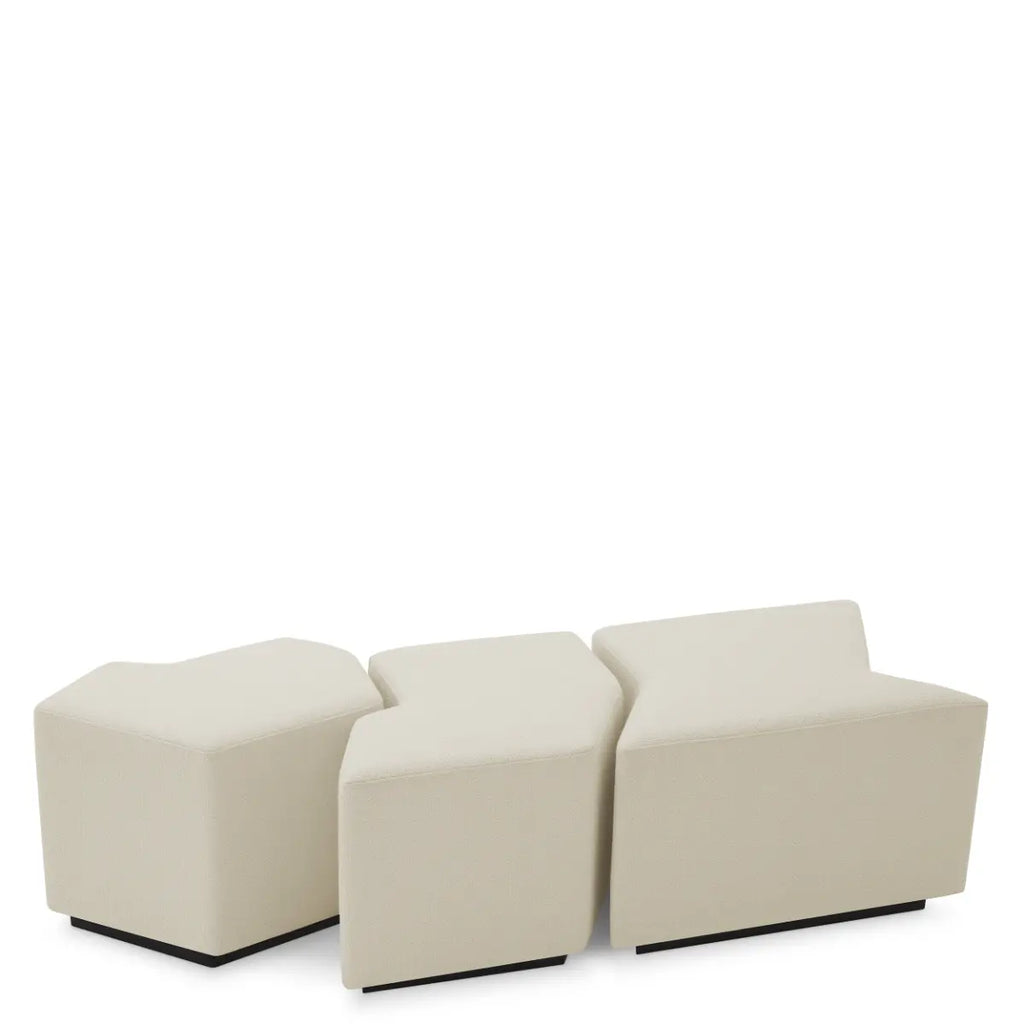 EICHHOLTZ HOCKER FILBERT 3ER SET 118332