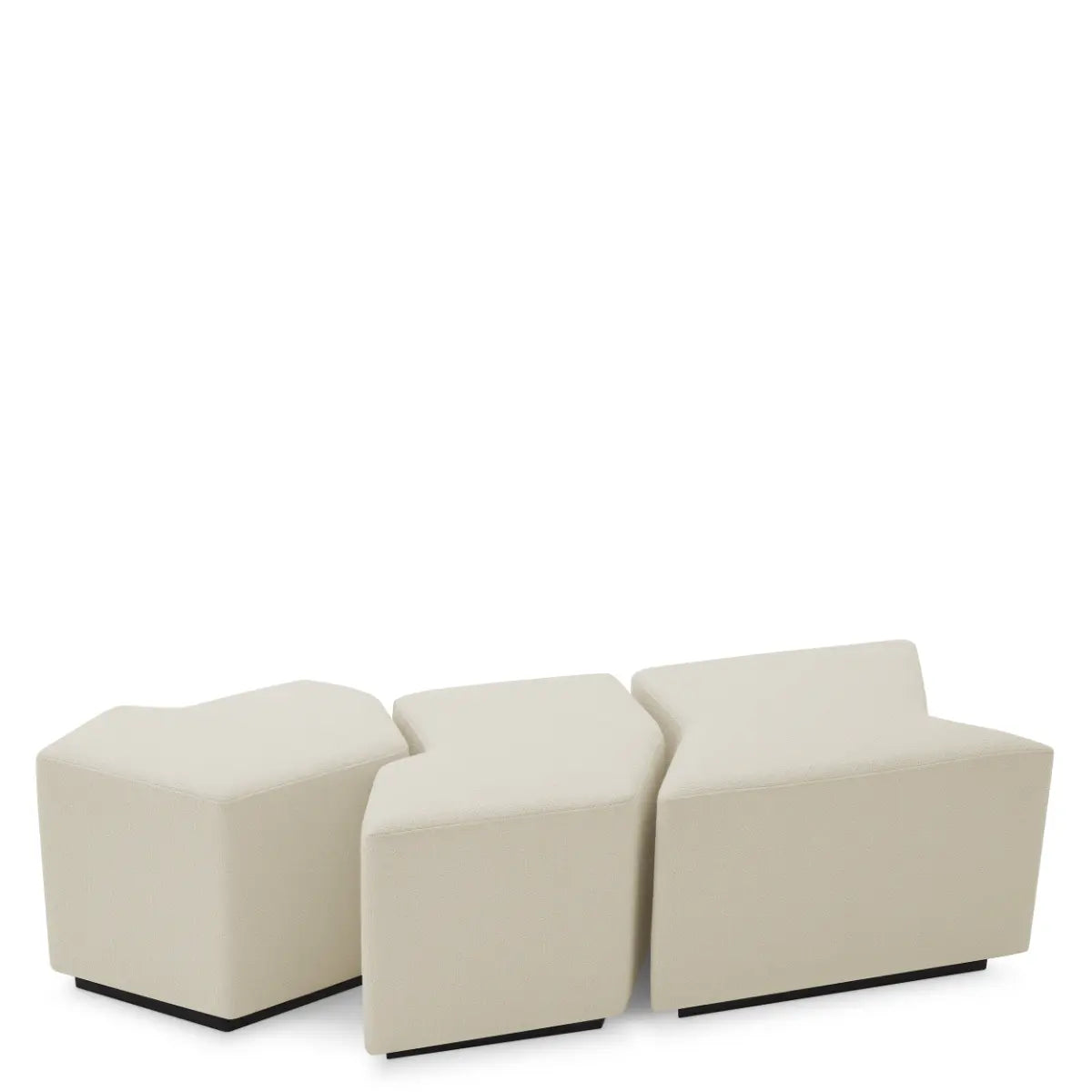 EICHHOLTZ HOCKER FILBERT 3ER SET 118332