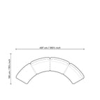 EICHHOLTZ MODULARES SOFA GRAND AVENUE OTTOMANE 118852