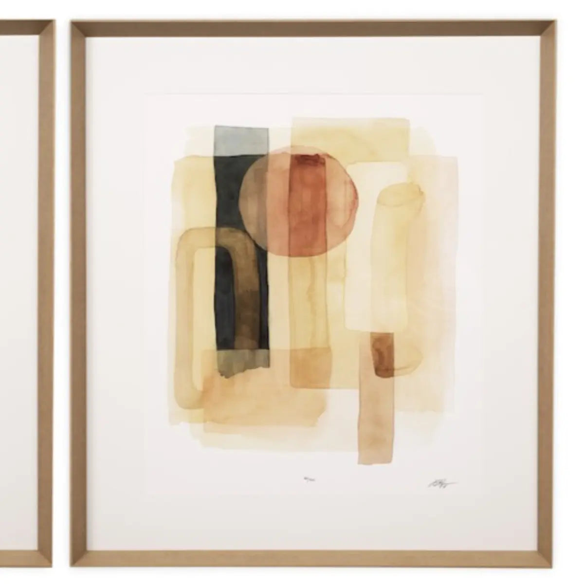 EICHHOLTZ KUNSTDRUCKE SAND SHAPED VON GRACE POPP 2ER SET 118972