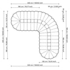 EICHHOLTZ SOFA ALISON 119037