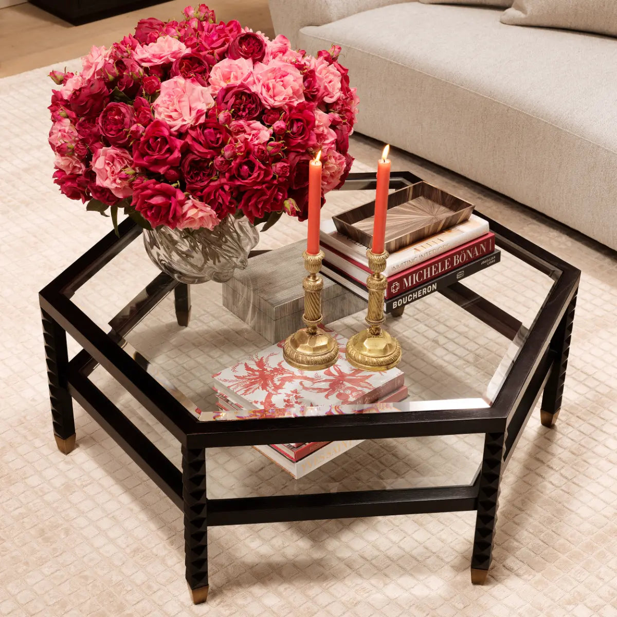 EICHHOLTZ KUNSTBLUMENSTRAUß ROSEN REAL TOUCH 72 STIELE 119283