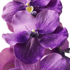 EICHHOLTZ KUNSTBLUMENSTRAUSS VANDA ORCHIDEEN REAL TOUCH 24 STIELE 119286