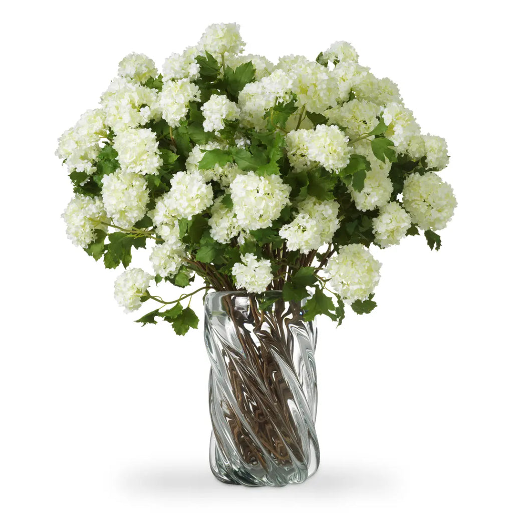 EICHHOLTZ KUNSTBLUMENSTRAUß HORTENSIEN SNOWBALL REAL TOUCH 36 STIELE 119290