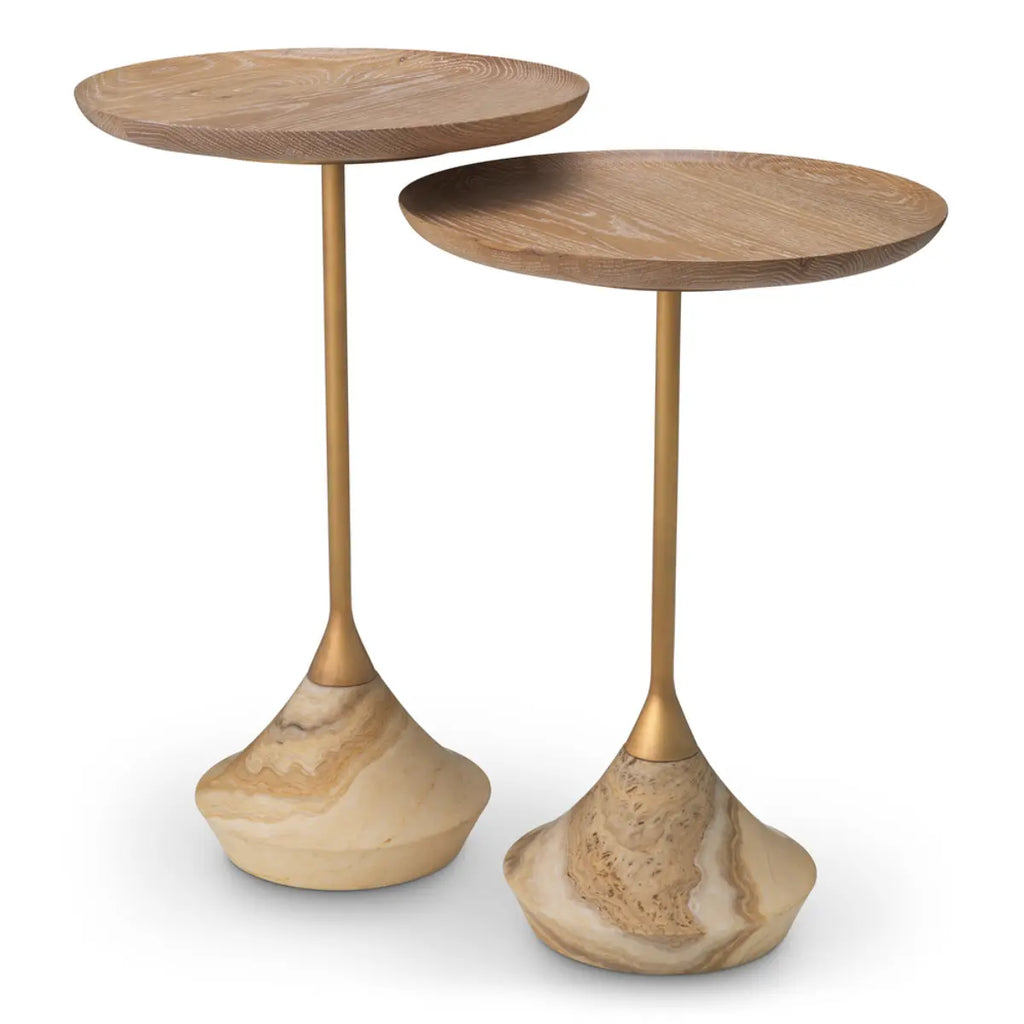 EICHHOLTZ BEISTELLTISCH PUGLIA 2ER SET 119346