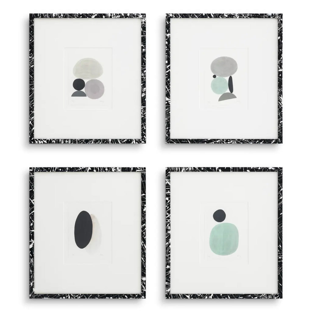 EICHHOLTZ KUNSTDRUCKE ARTWORKS VON VALENTINA RAVAGNI 4er-Set 119601