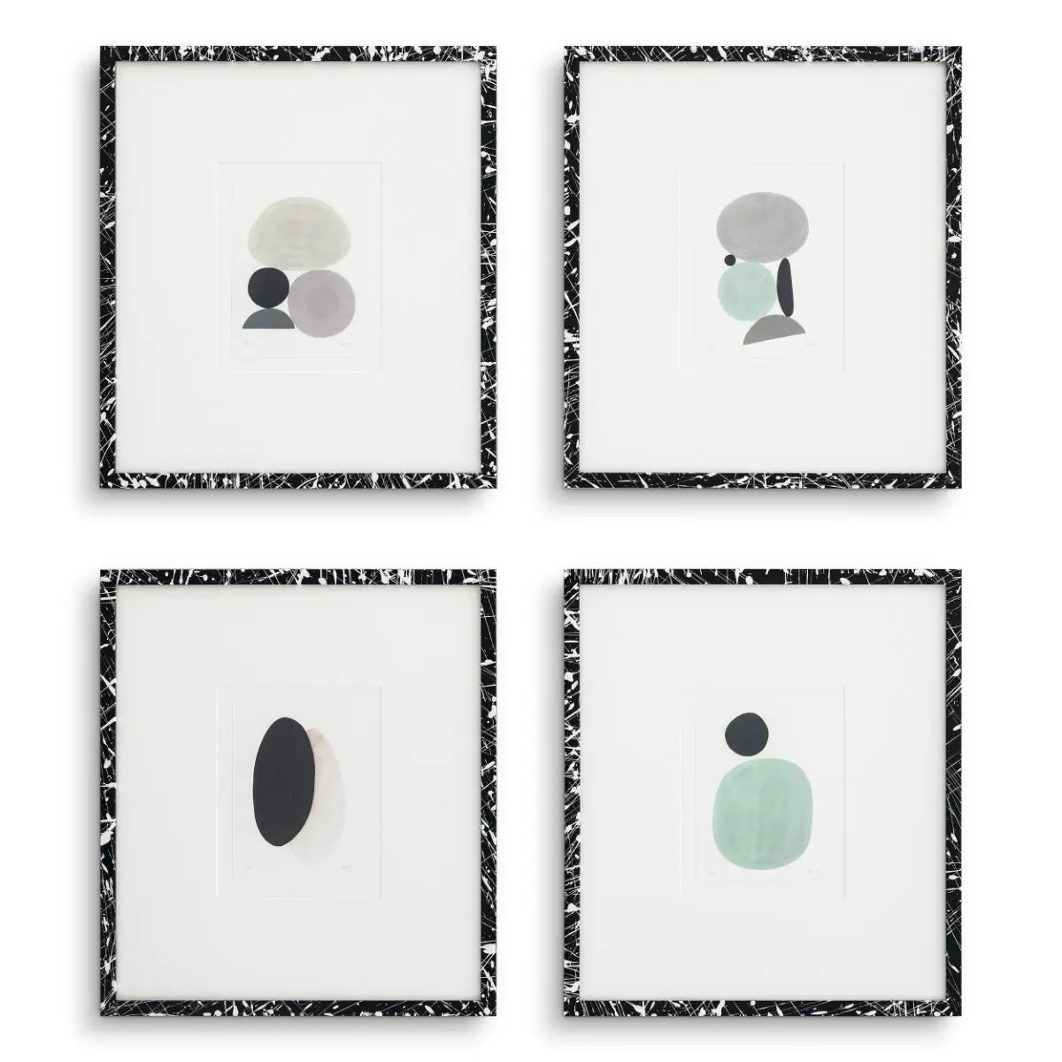 EICHHOLTZ KUNSTDRUCKE ARTWORKS VON VALENTINA RAVAGNI 4ER SET 119601