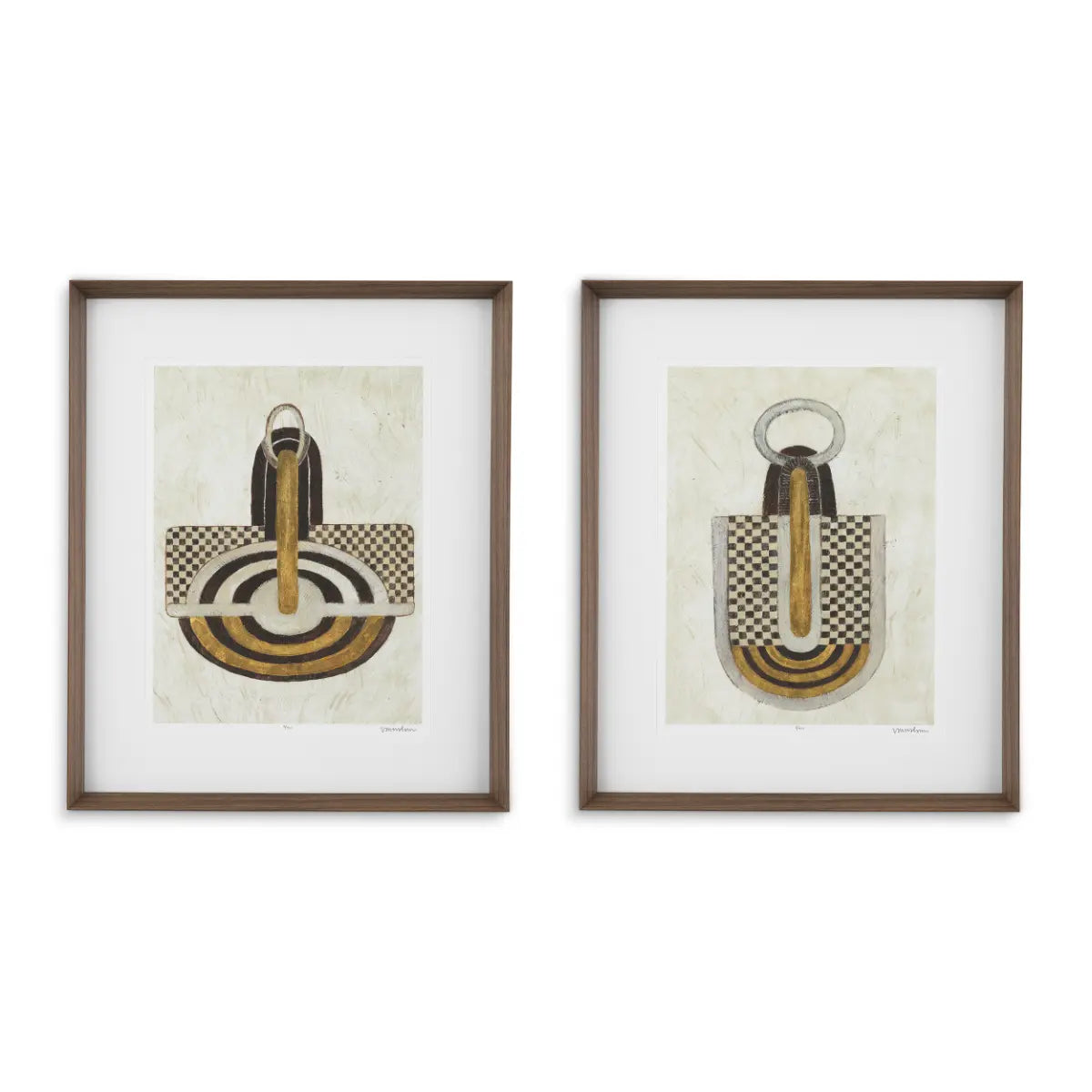EICHHOLTZ KUNSTDRUCKE OBJET D’ART VON VANNA LAM 2ER SET 119749