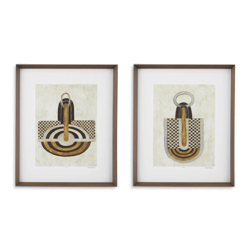 EICHHOLTZ KUNSTDRUCKE OBJET D’ART VON VANNA LAM 2er-Set 119749